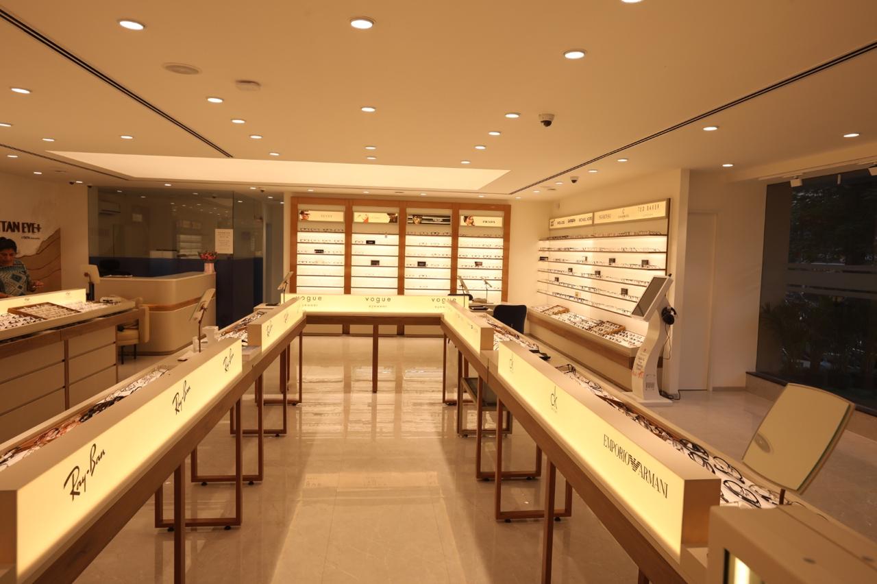 Titan Eye+ retail interior design